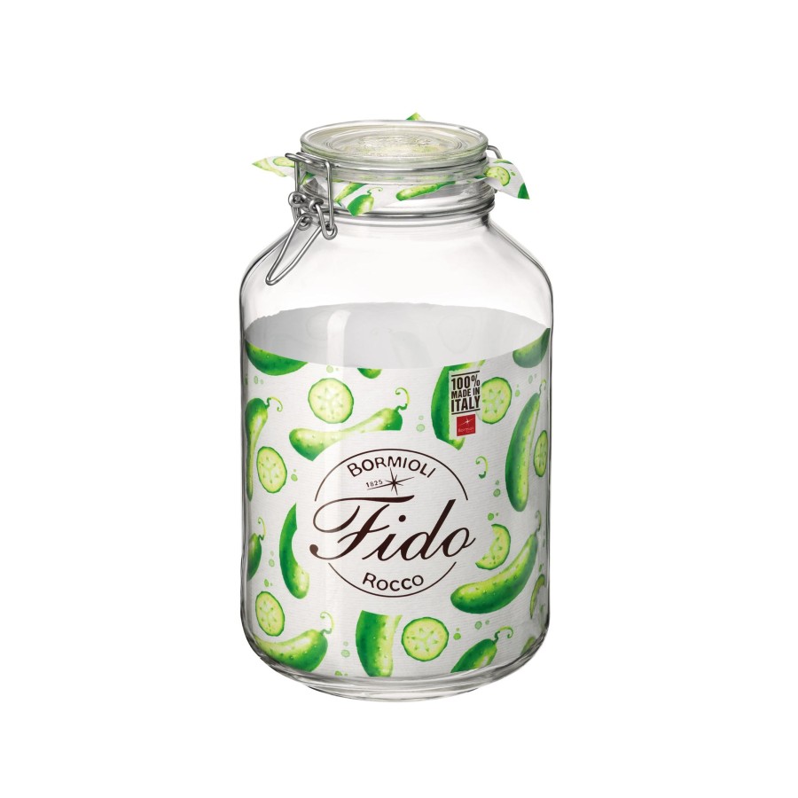 Food Storage Bormioli Rocco | Fido 135.25 Oz. Food Jar, Clear (Set Of 6)