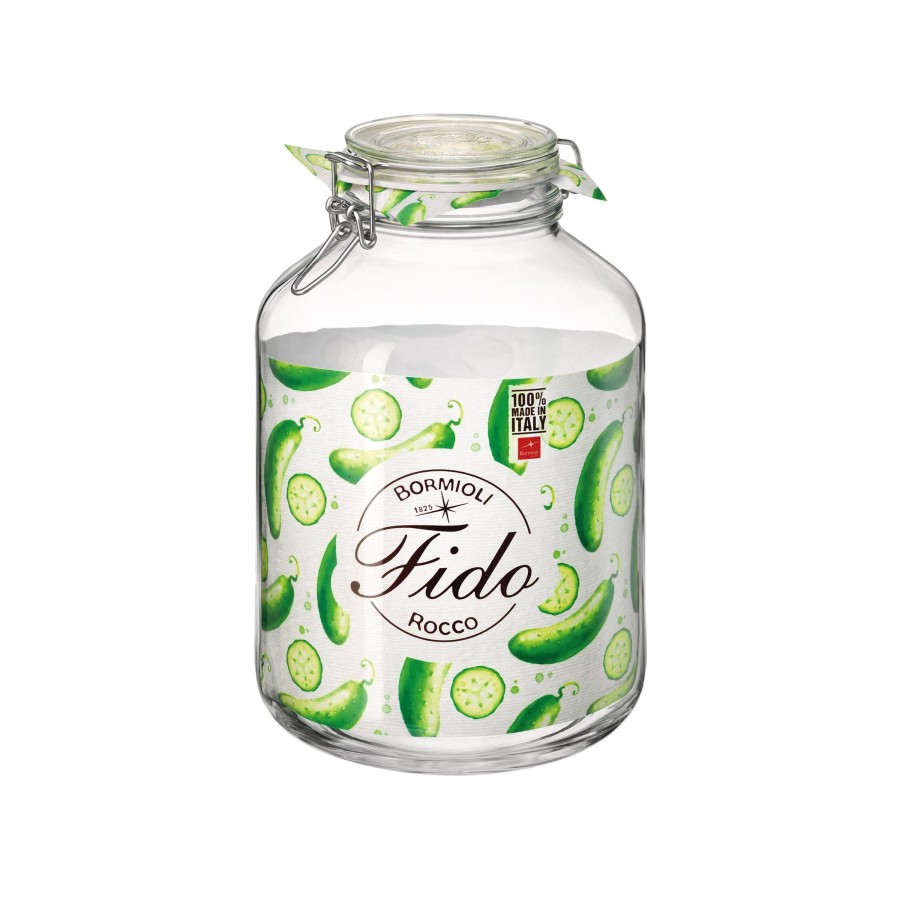 Food Storage Bormioli Rocco | Fido 169 Oz. Food Jar, Clear (Set Of 6)