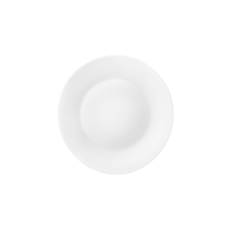 Dinnerware Bormioli Rocco | White Moon 7.87" Opal Glass Dessert Plate (Set Of 24)