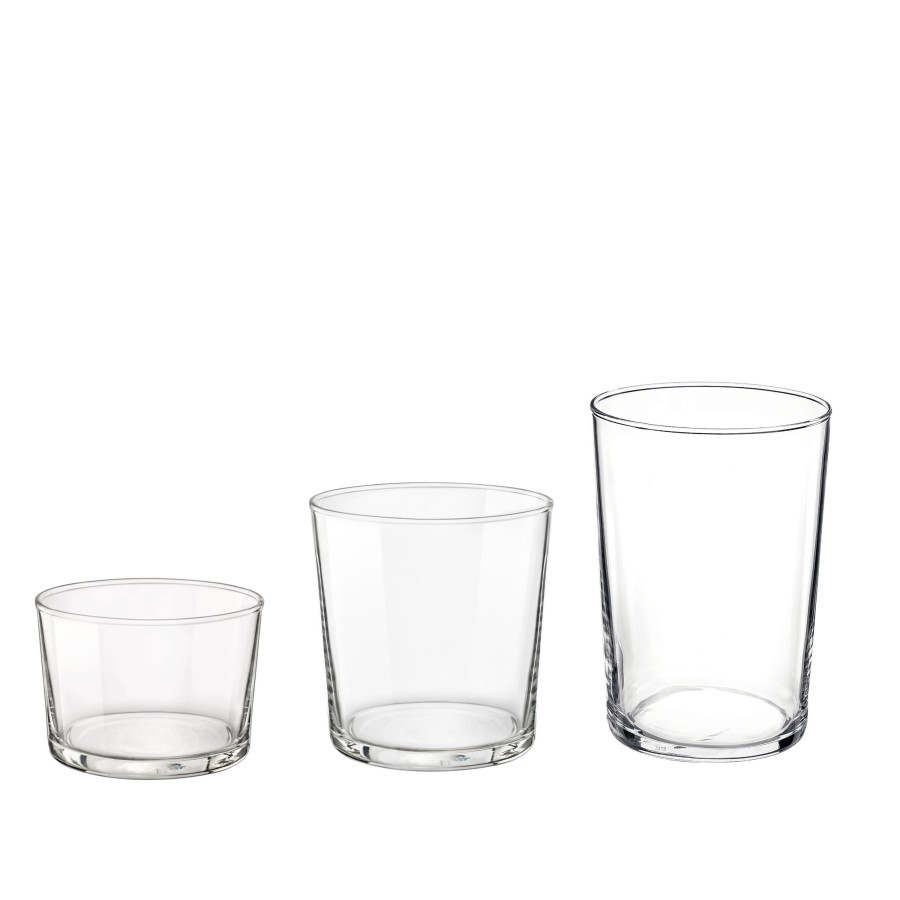 Drinkware Bormioli Rocco | Bodega Assorted Drinking Glasses (Set Of 18)