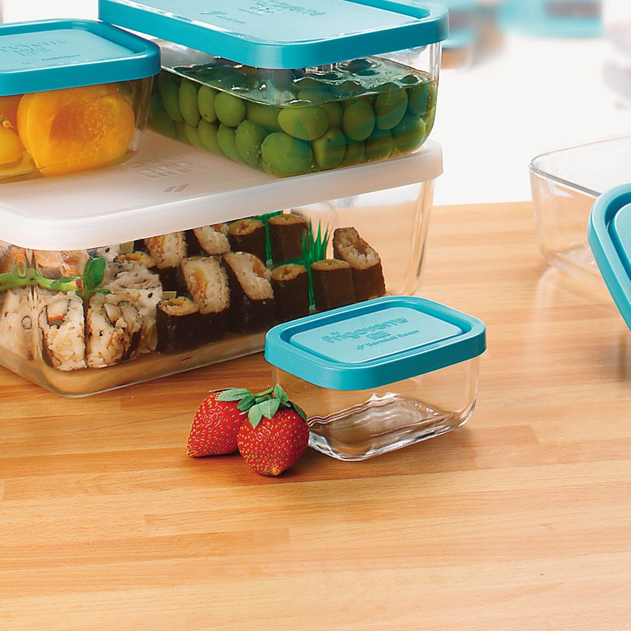 Food Storage Bormioli Rocco | Frigoverre 5 Oz. Rectangle Food Storage Container (Set Of 12)