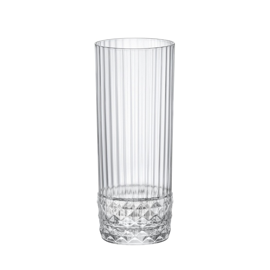 Drinkware Bormioli Rocco | America '20S 13.5 Oz. Long Drink Drinking Glasses (Set Of 4)