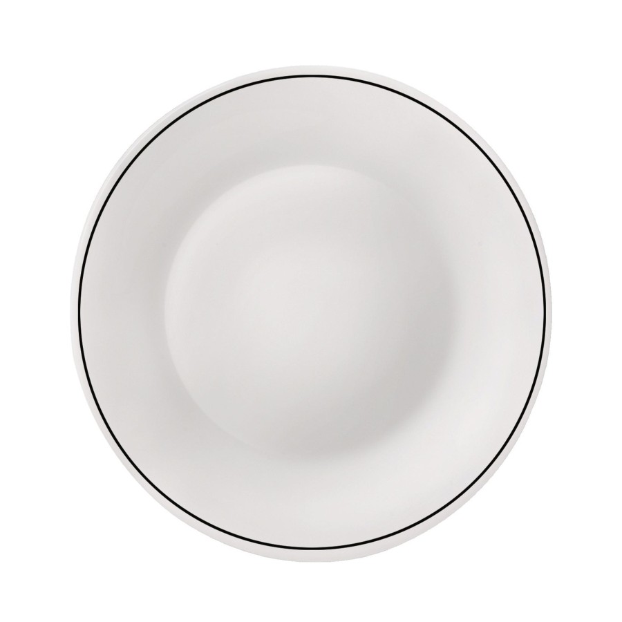 Dinnerware Bormioli Rocco | White Moon Botanica 7.75" Opal Glass Dessert Plate, Unico (Set Of 24)