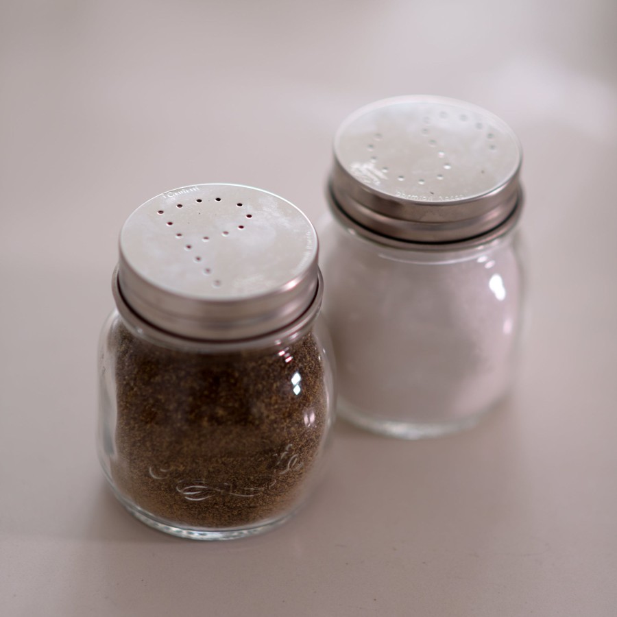 Food Storage Bormioli Rocco | Quattro Stagioni 5 Oz. Jar With Salt & Pepper Lid (Set Of 2)