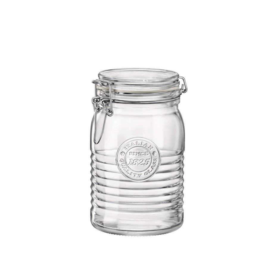 Food Storage Bormioli Rocco | Officina 1825 33.75 Oz. Food Jar With Swing Top (Set Of 6)