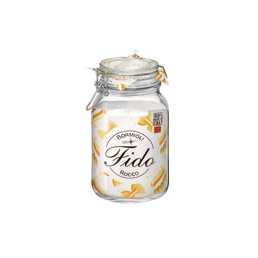 Food Storage Bormioli Rocco | Fido 67.75 Oz. Food Jar, Clear (Set Of 6)