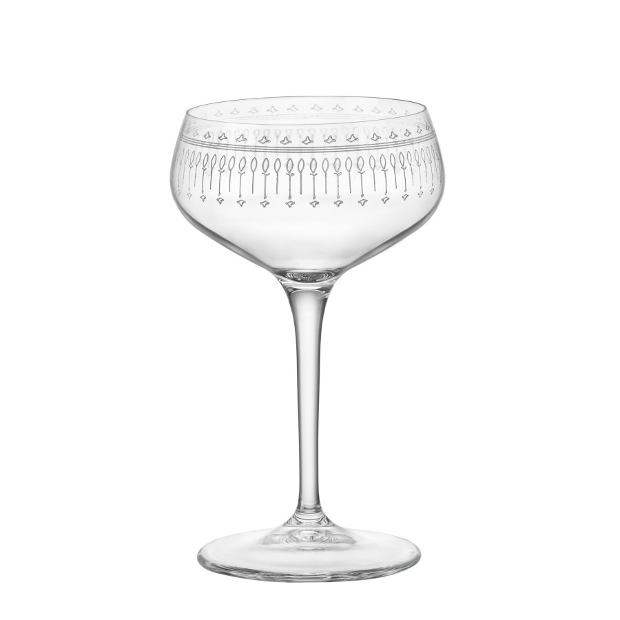 Drinkware Bormioli Rocco | Bartender 8.5 Oz. Novecento Art Deco Cocktail Coupe (Set Of 6)