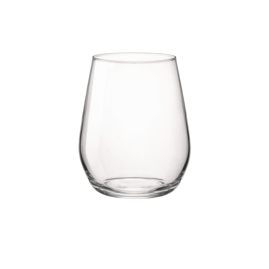 Drinkware Bormioli Rocco | Electra 12.75 Oz. Stemless Wine Or Dof Drinking Glasses (Set Of 6)