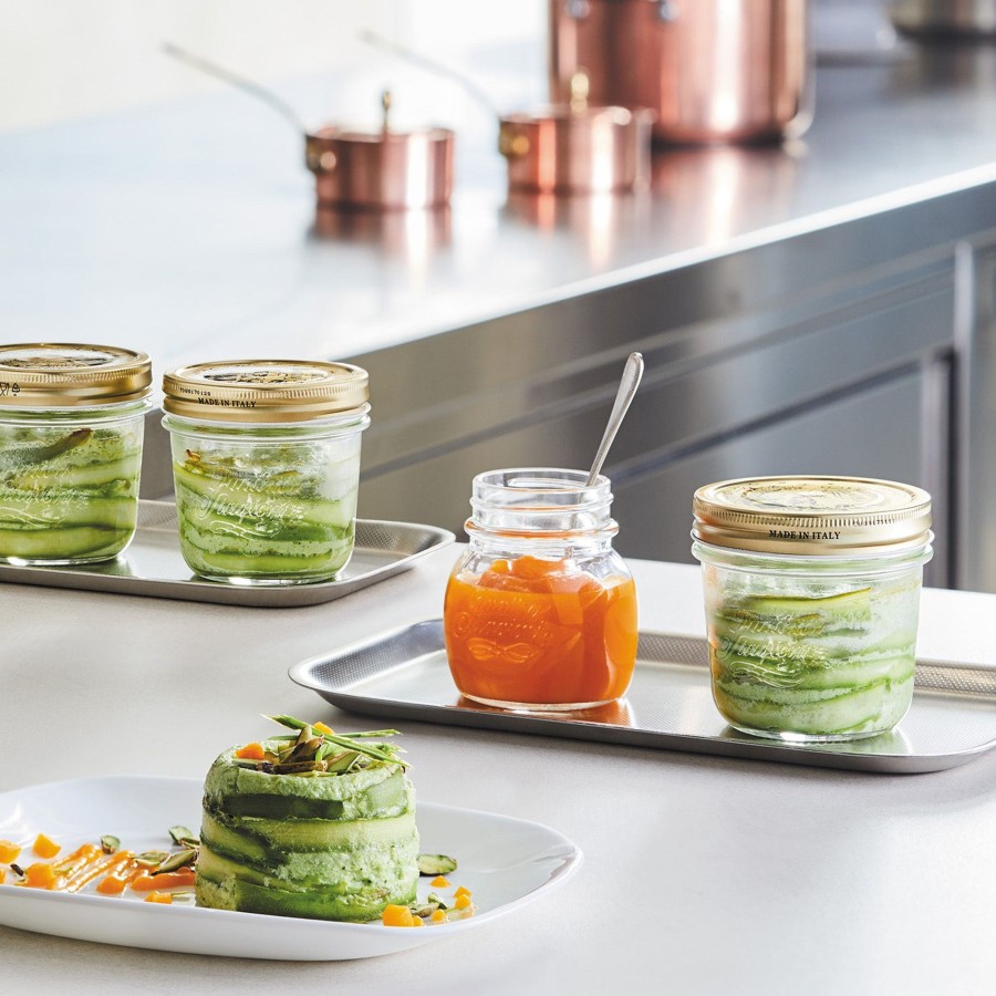 Food Storage Bormioli Rocco | Quattro Stagioni 6.75 Oz. Canning Jar Wide Mouth (Set Of 4)