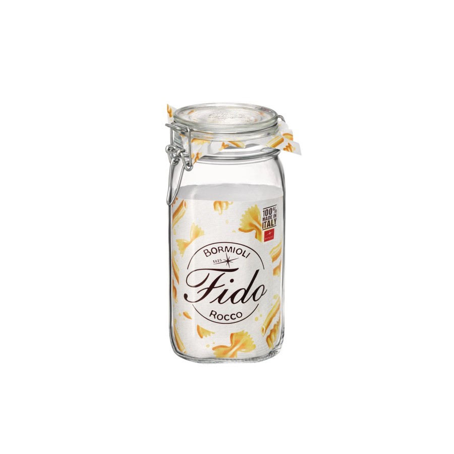 Food Storage Bormioli Rocco | Fido 50.75 Oz. Food Jar, Clear (Set Of 12)