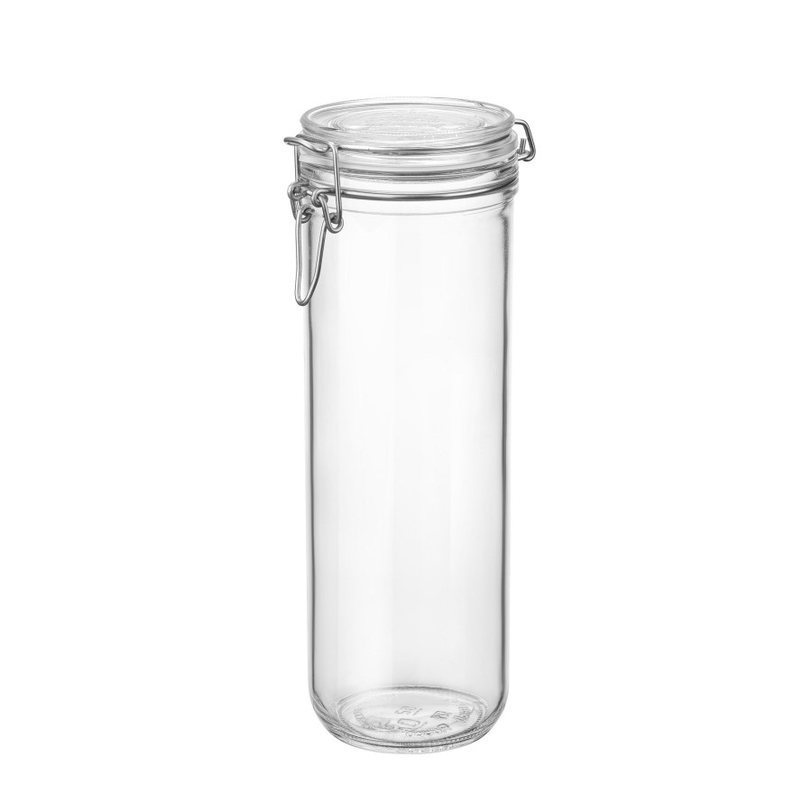 Food Storage Bormioli Rocco | Fido Cylinder 50.75 Oz. Spaghetti Jar, Clear (Set Of 6)