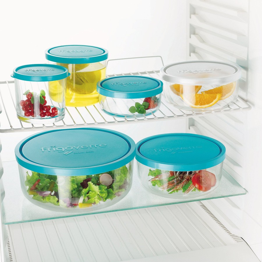 Food Storage Bormioli Rocco | Frigoverre 25.25 Oz. Round Food Storage Container (Set Of 12)