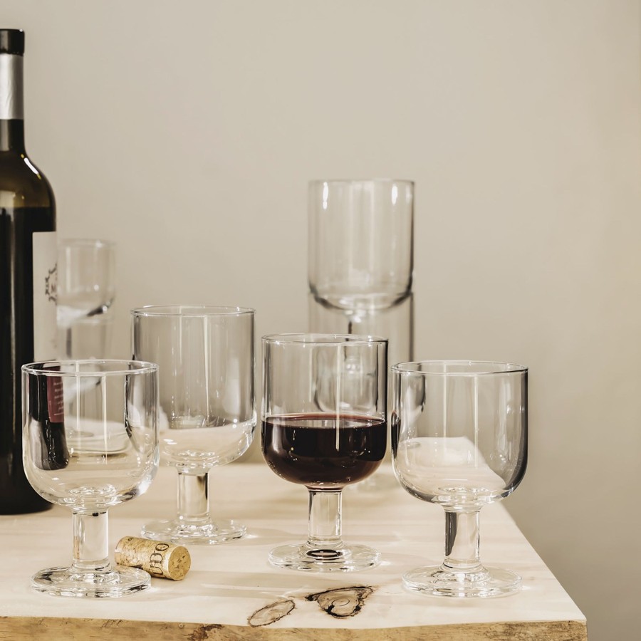 Drinkware Bormioli Rocco | Hosteria 5.5 Oz. Small Stackable Wine Glasses (Set Of 6)