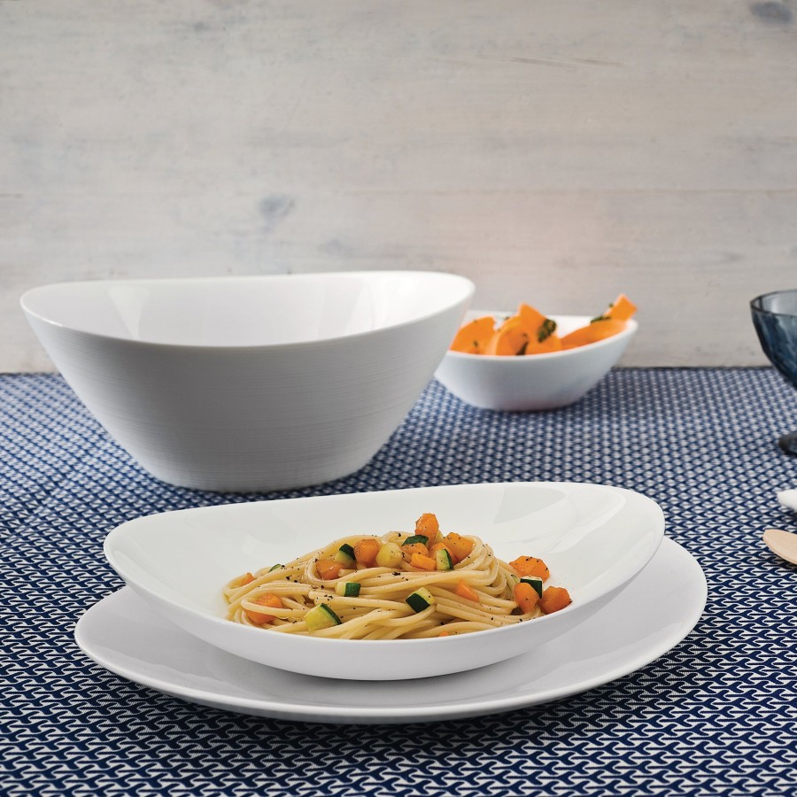 Dinnerware Bormioli Rocco | Prometeo 9.75" X 9.5" Opal Glass Salad Bowl (Set Of 12)