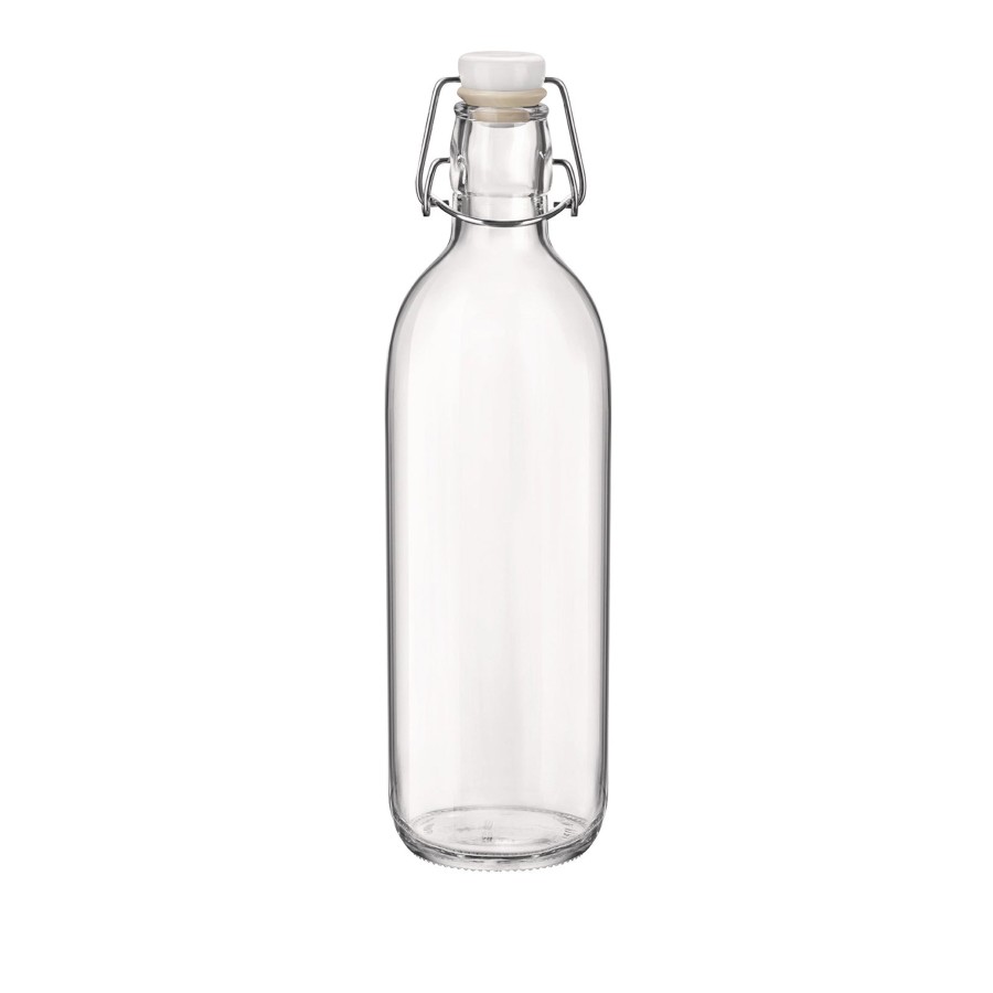 Serveware Bormioli Rocco | Emilia 33.75 Oz. Swing-Top Glass Bottle (Set Of 6)