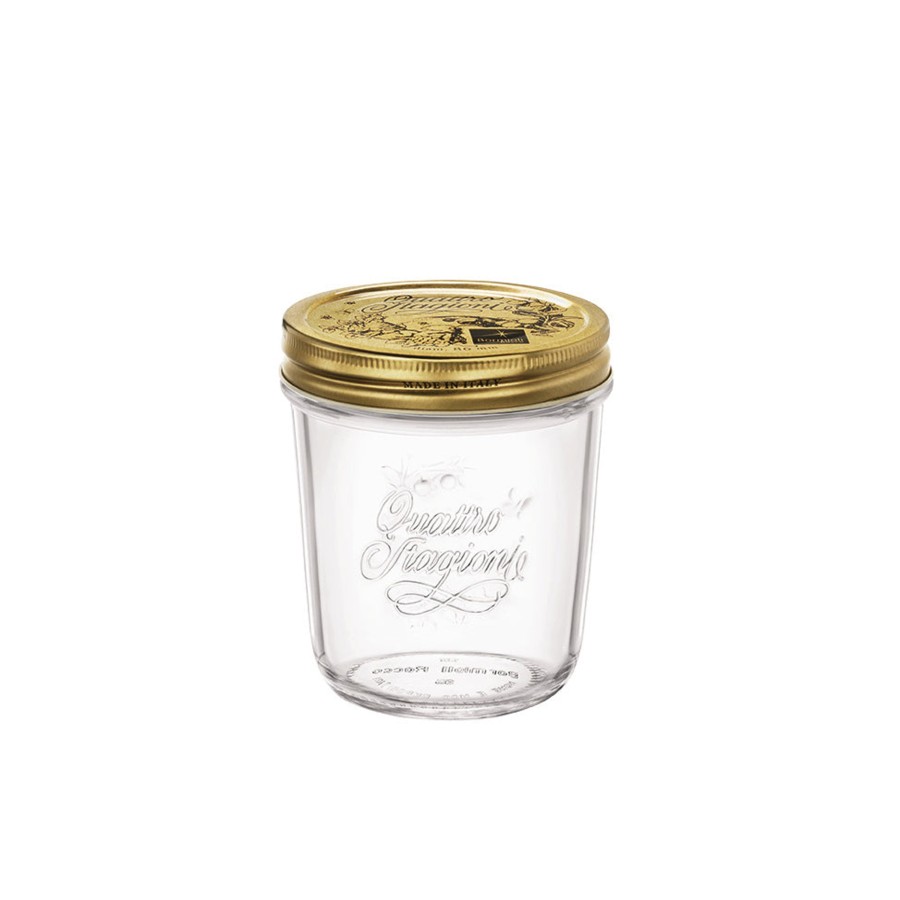 Food Storage Bormioli Rocco | Quattro Stagioni 10.75 Oz. Jar Canning Wide Mouth (Set Of 4)